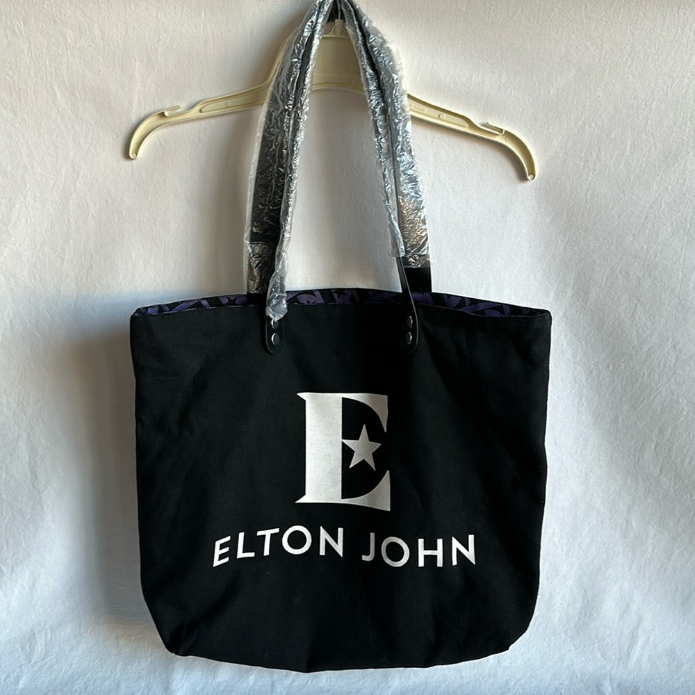Elton John farewell tour tote bag